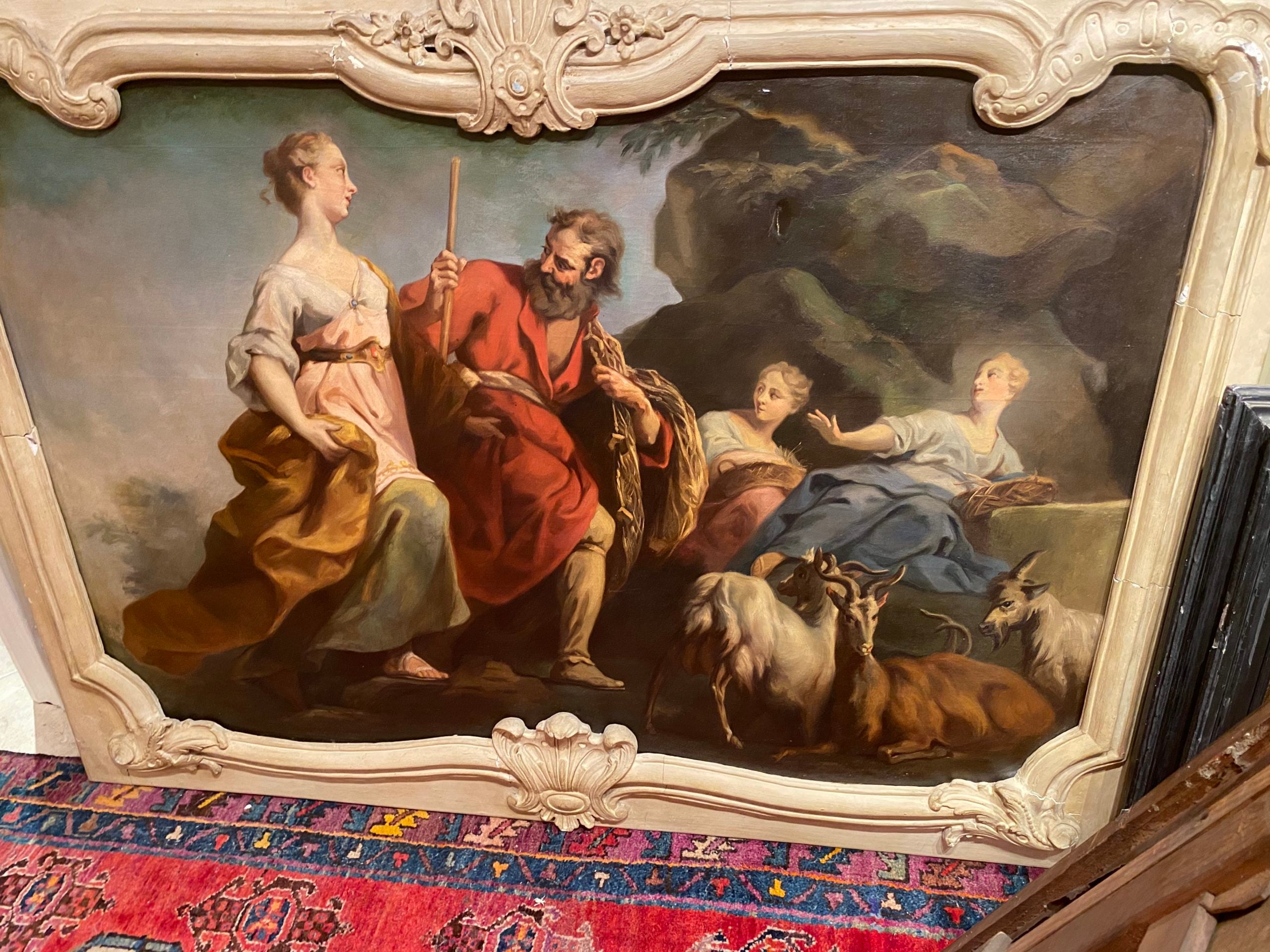 19TH C FRENCH OIL OF ESTHER AND MORDECAI – Old Master Gallery Inc.